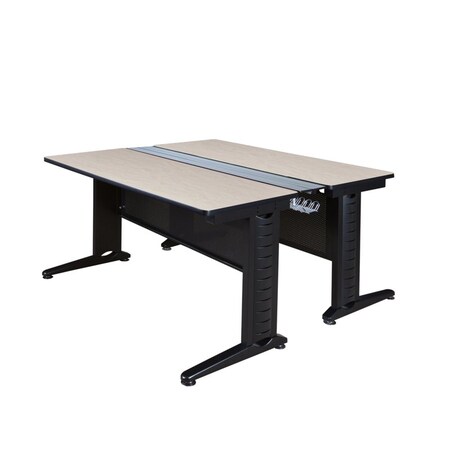 Fusion Fusion Benching Systems, 58 D X 29 H, 72 W X Wood, Metal, Maple MFB7258PL